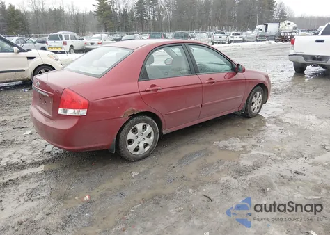 2008 Kia Spectra Ex z USA, uszkodzony, nr VIN KNAFE122885508051